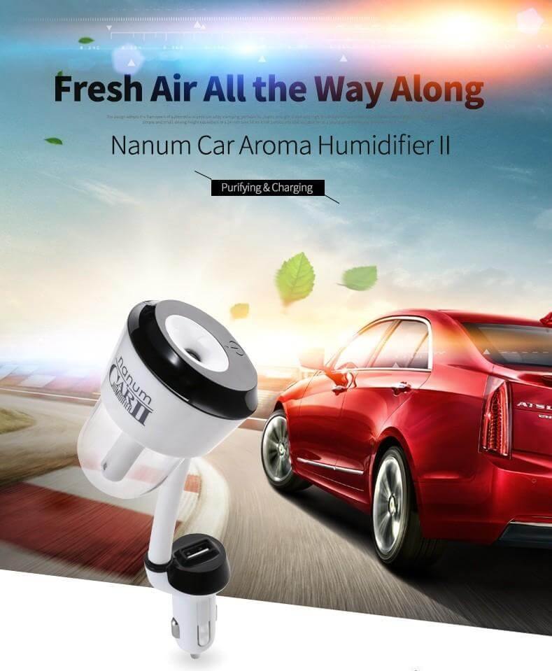 Aromatherapy Air Humidifier for Car - MaviGadget