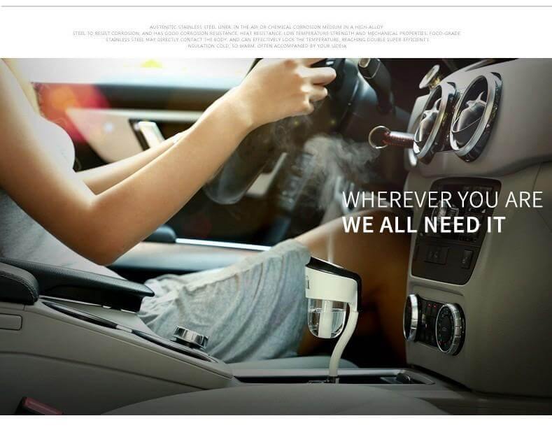Aromatherapy Air Humidifier for Car - MaviGadget