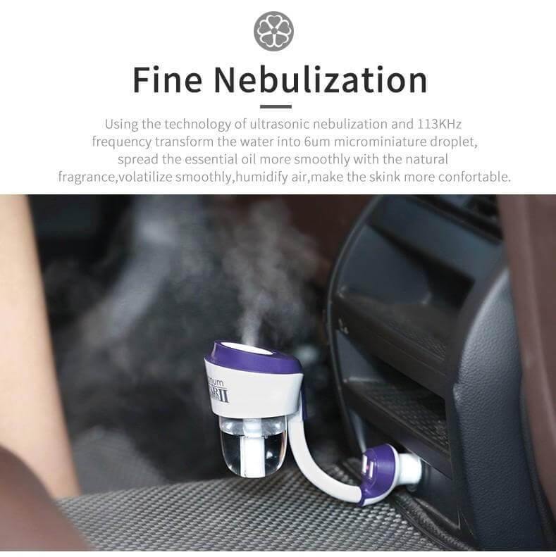 Aromatherapy Air Humidifier for Car - MaviGadget