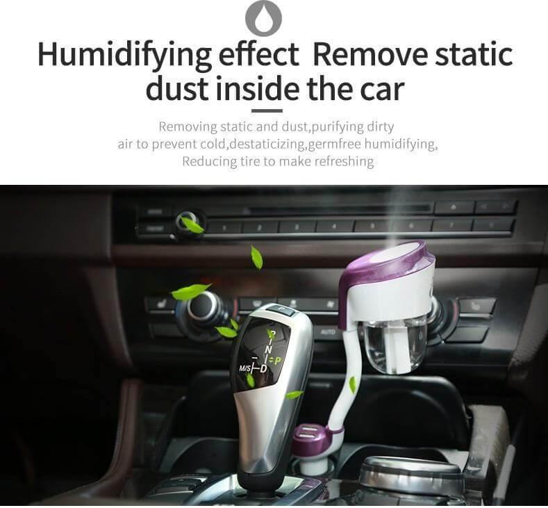 Aromatherapy Air Humidifier for Car - MaviGadget