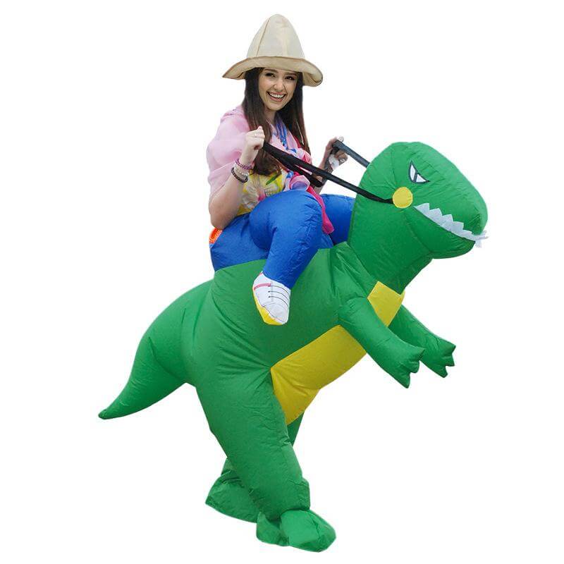 Carnival Inflatable Dinosaur Cowboy and different Costume - MaviGadget