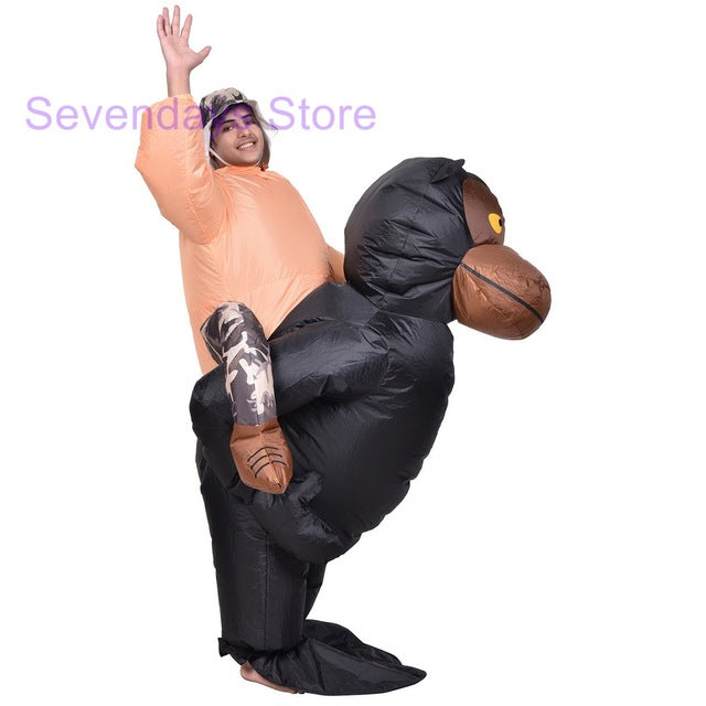 Carnival Inflatable Dinosaur Cowboy and different Costume - MaviGadget