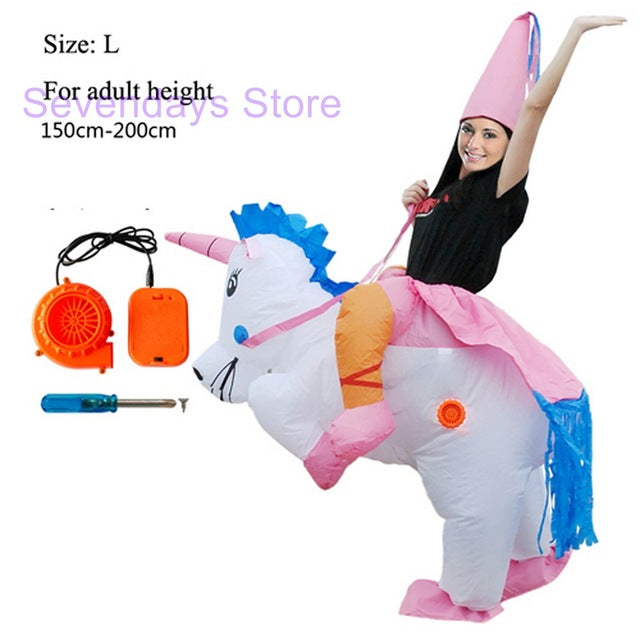 Carnival Inflatable Dinosaur Cowboy and different Costume - MaviGadget