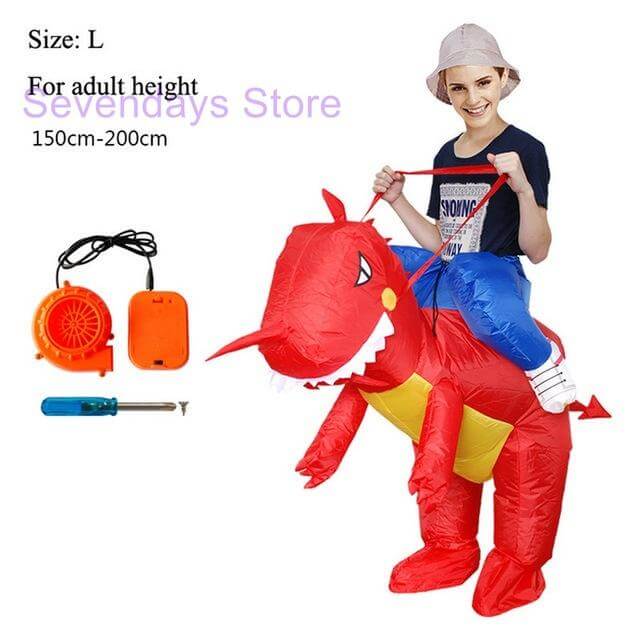 Carnival Inflatable Dinosaur Cowboy and different Costume - MaviGadget