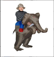 Carnival Inflatable Dinosaur Cowboy and different Costume - MaviGadget
