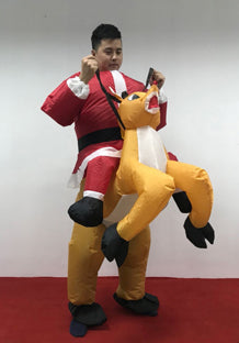 Carnival Inflatable Dinosaur Cowboy and different Costume - MaviGadget