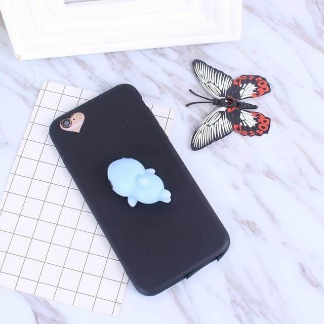 Lazy Cat 3D iPhone Cases - MaviGadget