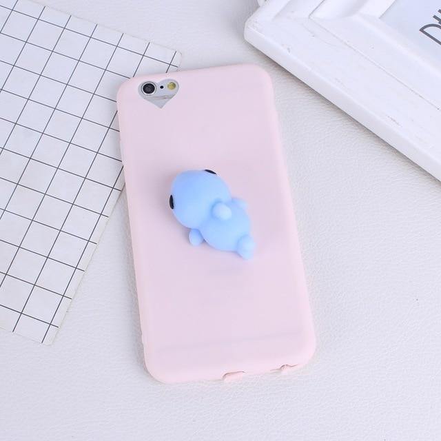 Lazy Cat 3D iPhone Cases - MaviGadget