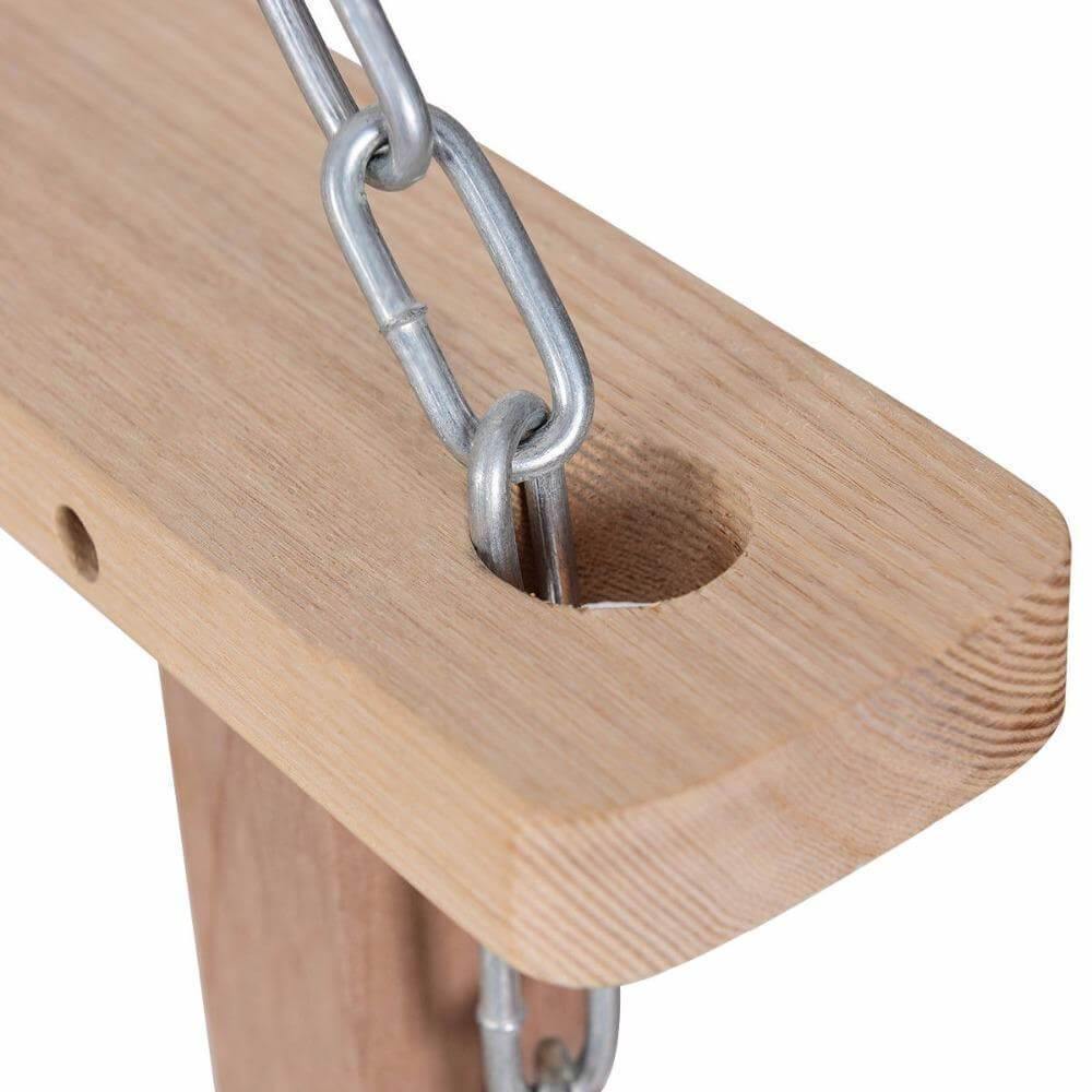 4 FT Natural Wood Garden Swing Bench - MaviGadget