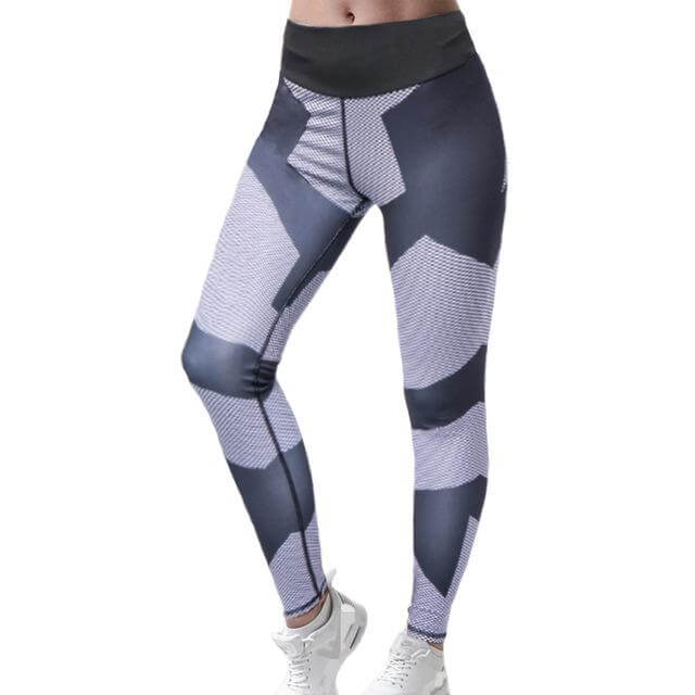 Printed Sport Leggings Elastic Fitness Yoga Pants - MaviGadget
