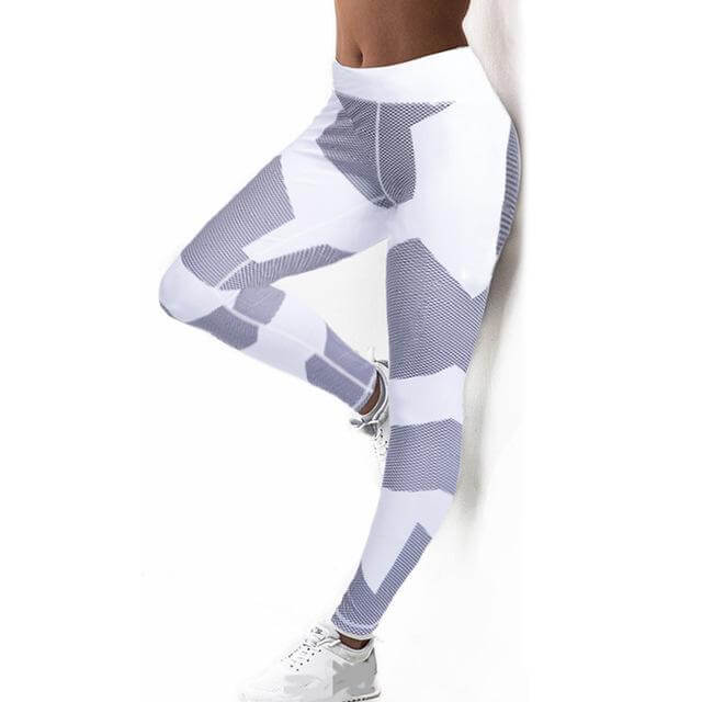 Printed Sport Leggings Elastic Fitness Yoga Pants - MaviGadget