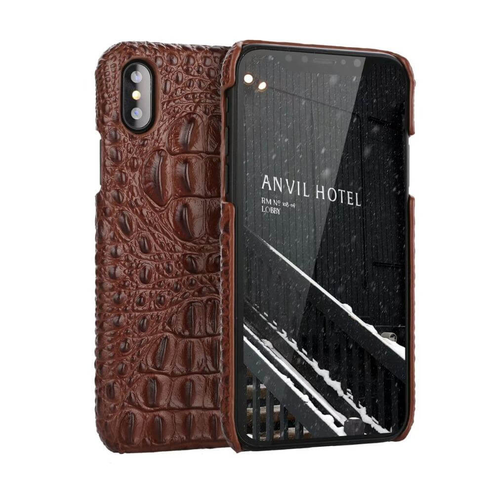 3D Crocodile genuine Leather Iphone Cases - MaviGadget