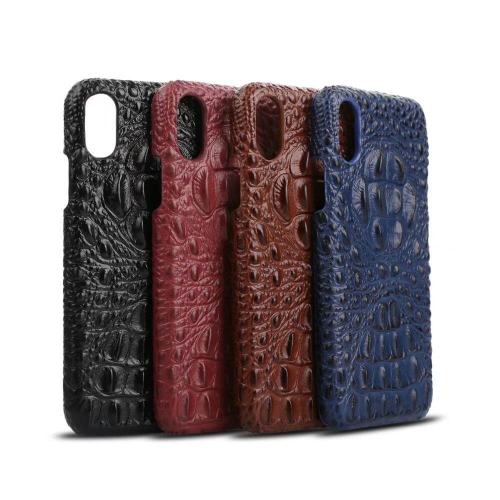 3D Crocodile genuine Leather Iphone Cases - MaviGadget