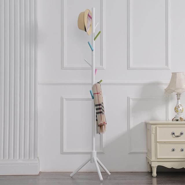 8 Hooks Modern Colorful Coat Hanger - MaviGadget