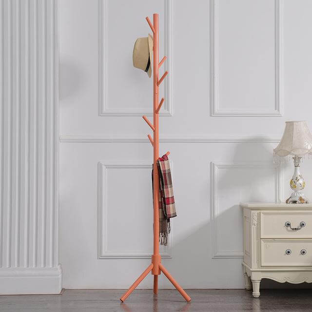 8 Hooks Modern Colorful Coat Hanger - MaviGadget