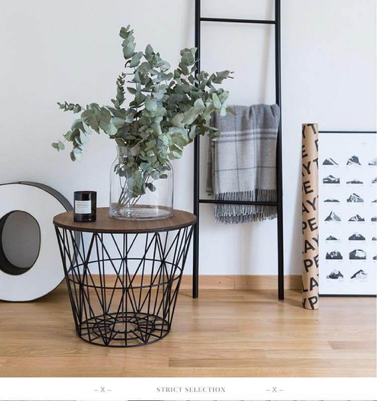Nordic Art Collection Basket  Chair Table - MaviGadget