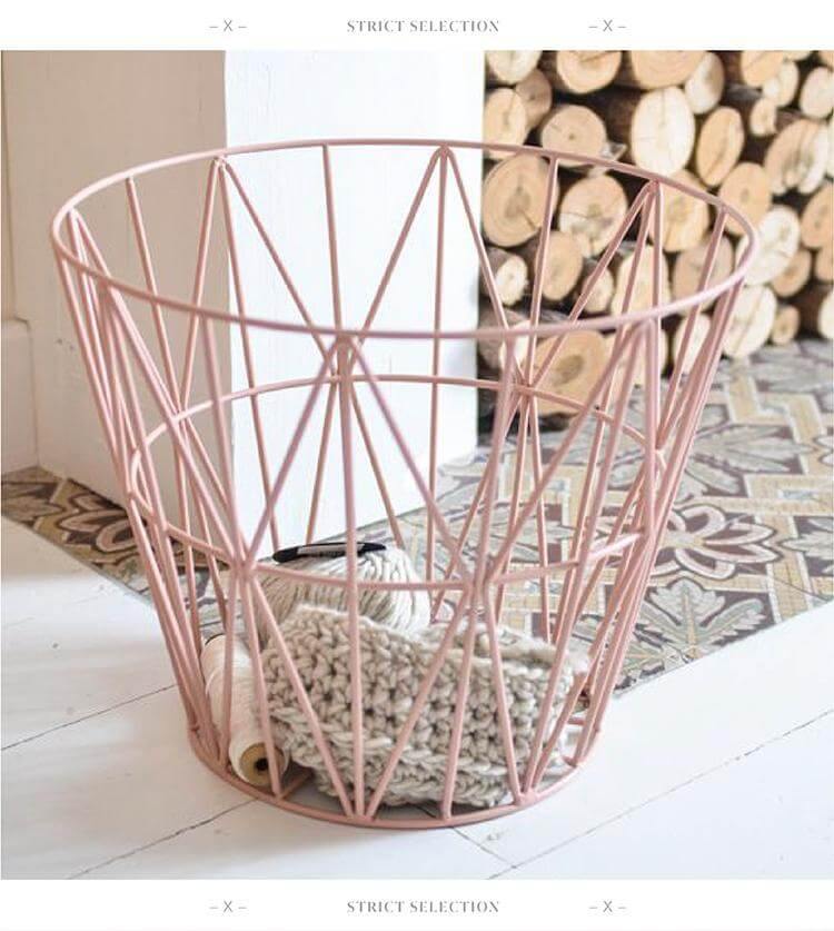 Nordic Art Collection Basket  Chair Table - MaviGadget
