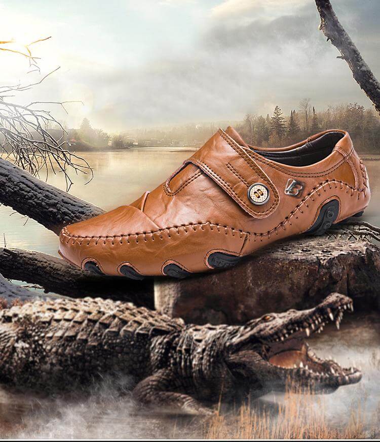 British Style Leather Men's Casual Shoes - MaviGadget