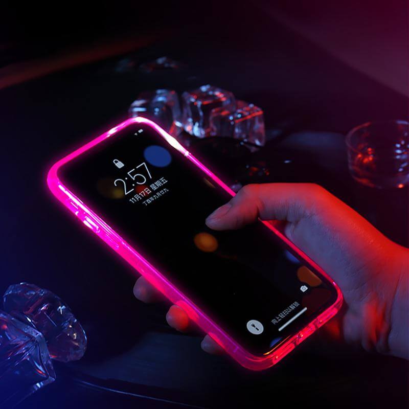 Led light Iphone X Case - MaviGadget