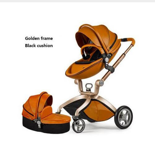 Luxury Baby Stroller High Land-Scape Baby Stroller 3 in 1 Fashion Pram European Carriage - MaviGadget