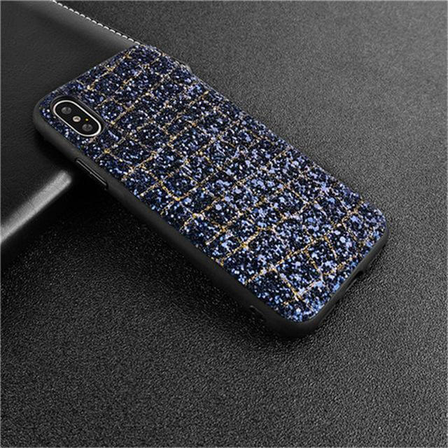 3D Grid Scales Soft Silicone Back Cover For iPhone Models - MaviGadget