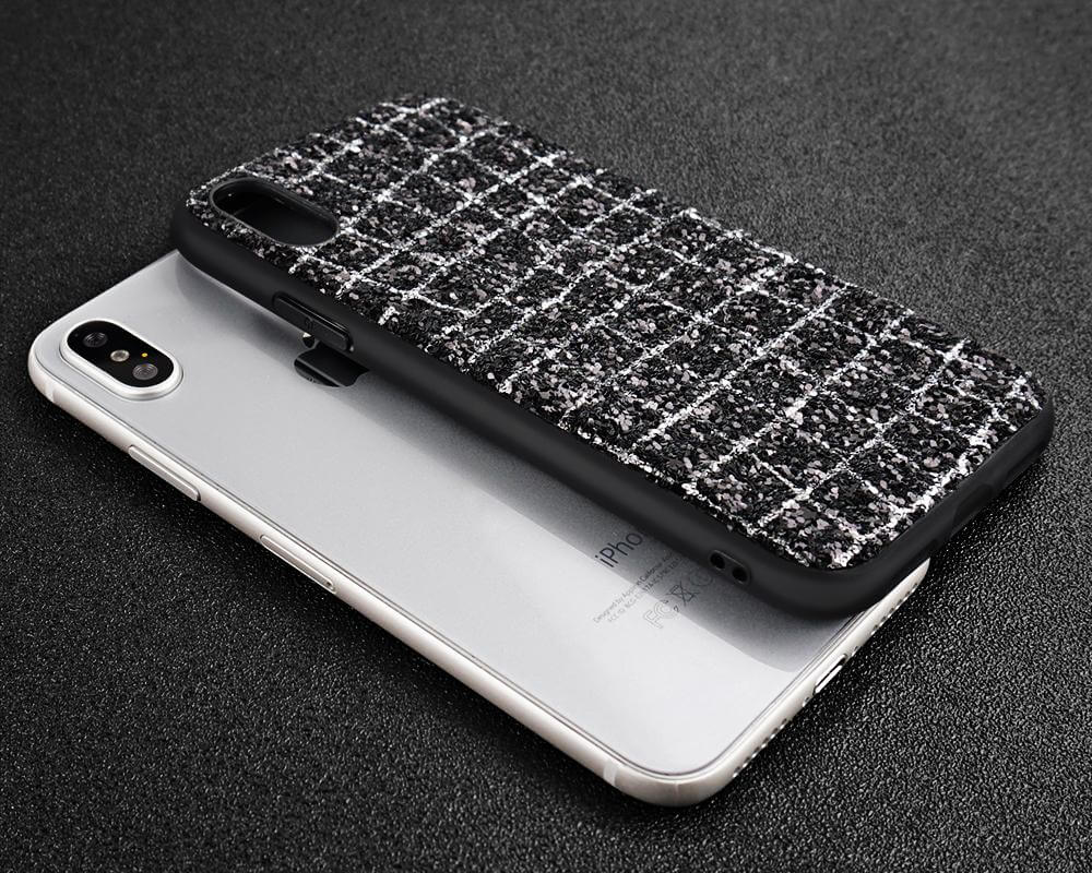 3D Grid Scales Soft Silicone Back Cover For iPhone Models - MaviGadget