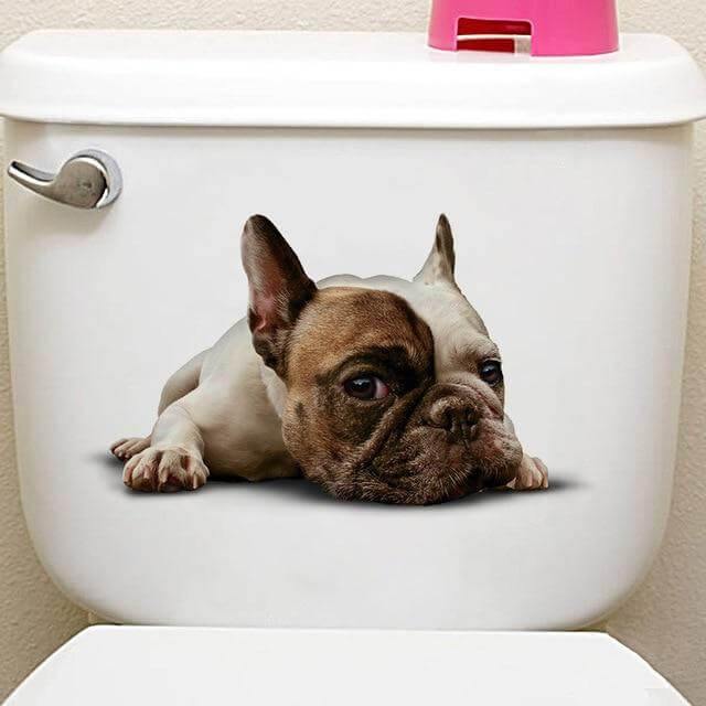 3D  Pet Wall and Bathroom Stickers - MaviGadget