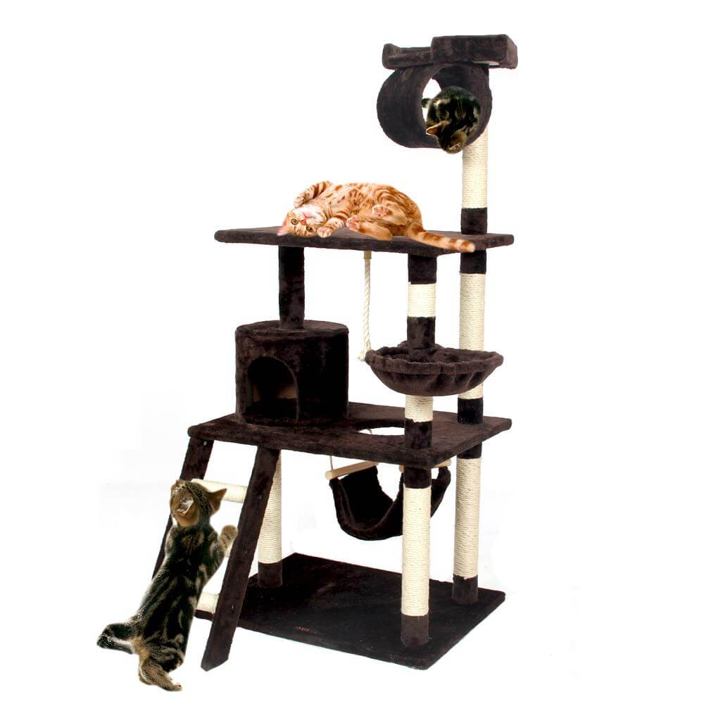 Wood Climbing Tree For Pets - MaviGadget