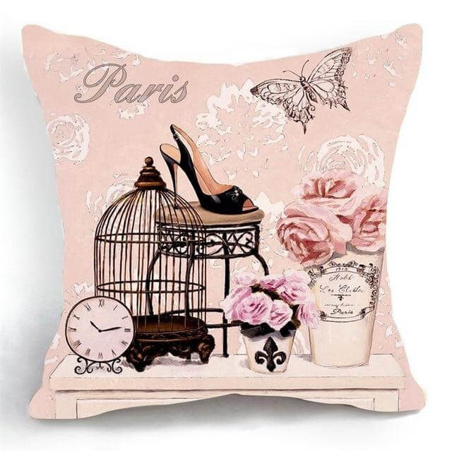 Luxury Flower Vase Cushion Cover Pillowcase - MaviGadget