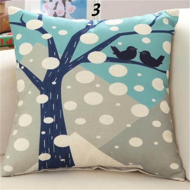 Luxury Flower Vase Cushion Cover Pillowcase - MaviGadget