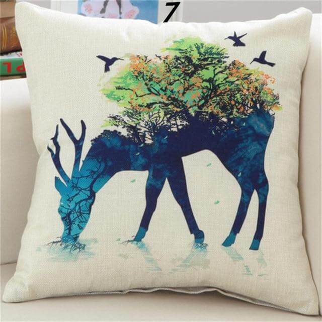 Luxury Flower Vase Cushion Cover Pillowcase - MaviGadget