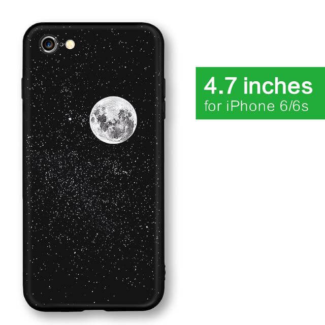 Cool Space Moon Astronaut Iphone Case - MaviGadget