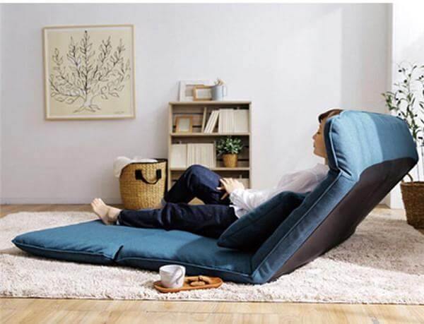 Modern Japanese Style Floor Legless Floor Futon Sofa - MaviGadget