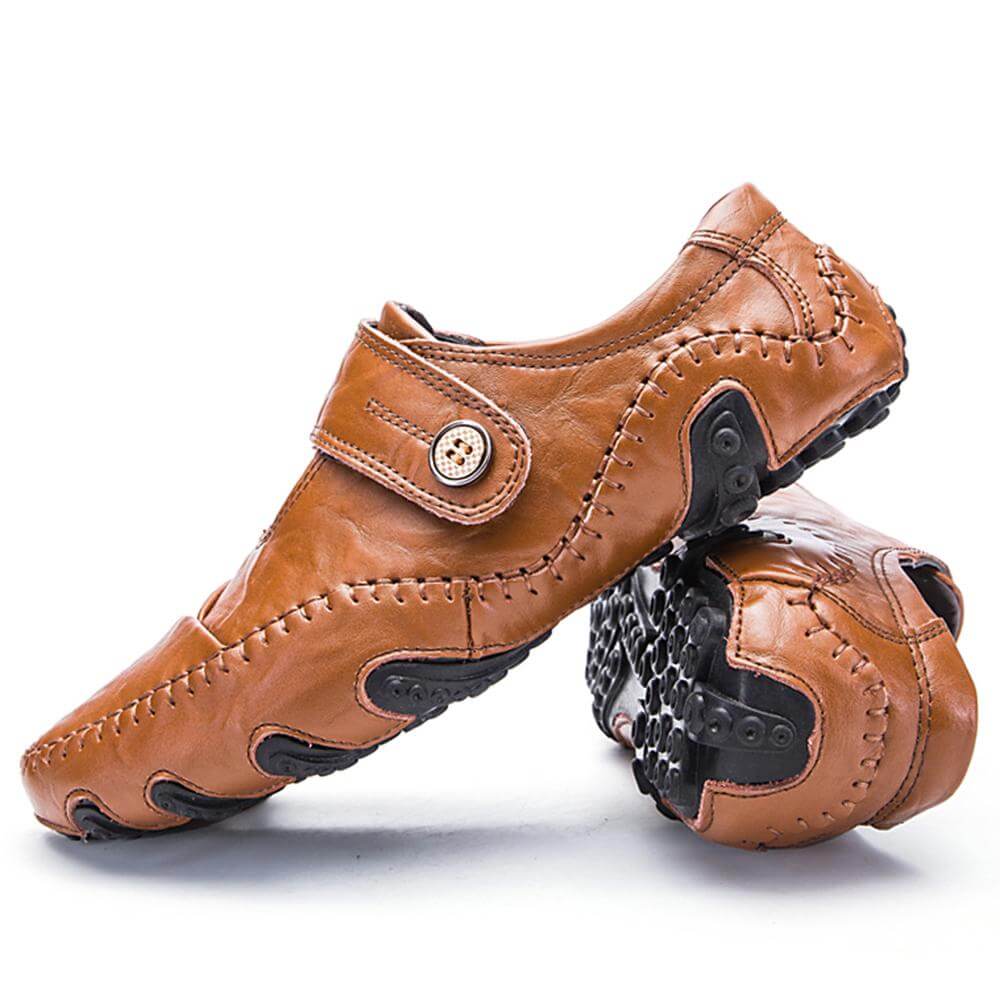 British Style Leather Men's Casual Shoes - MaviGadget