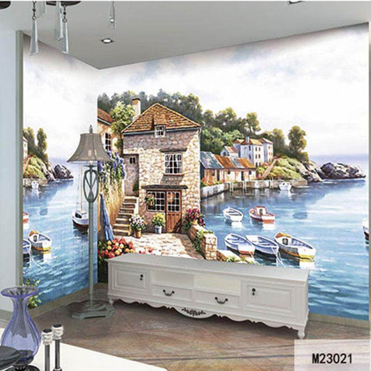 Italian View Custom Print Walpaper - MaviGadget