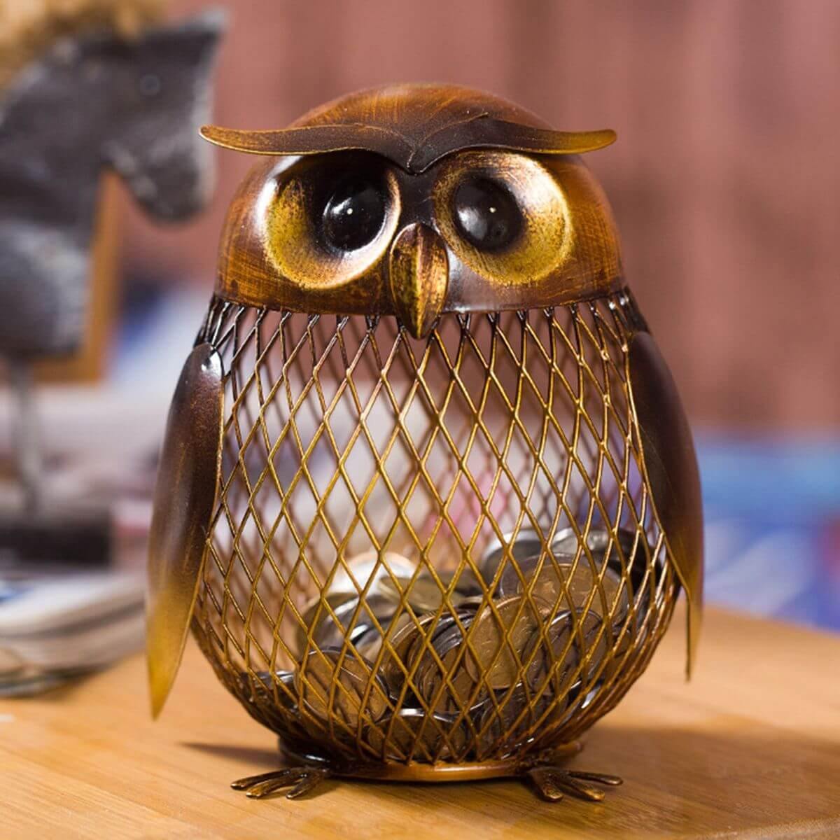 Owl Shaped Piggy Bank - MaviGadget