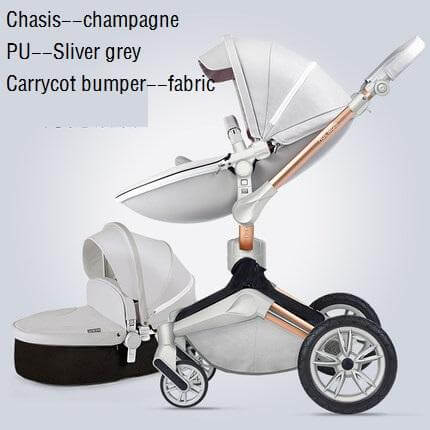 Deluxe New High Landscape 360 rotation baby stroller - MaviGadget