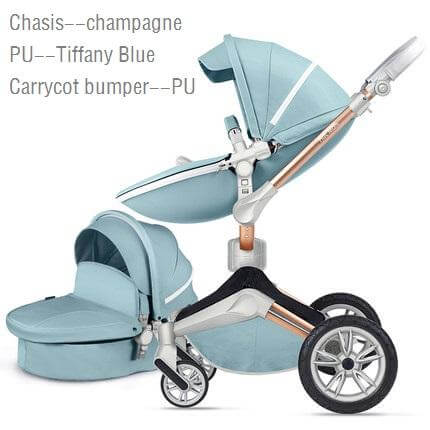 Deluxe New High Landscape 360 rotation baby stroller - MaviGadget