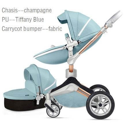 Deluxe New High Landscape 360 rotation baby stroller - MaviGadget