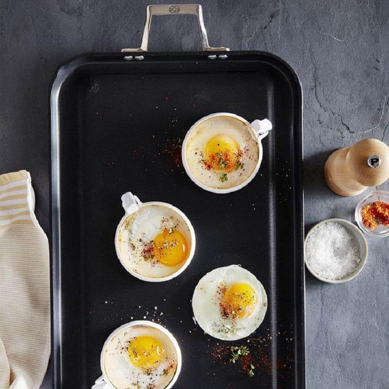 2pcs/set Circle Shaped Fried Egg Mold Pancake Rings - MaviGadget