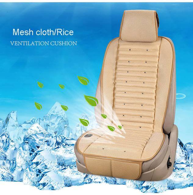 Electric Air-Cooled Built-In Fan Car Cushion Seat Cover - MaviGadget