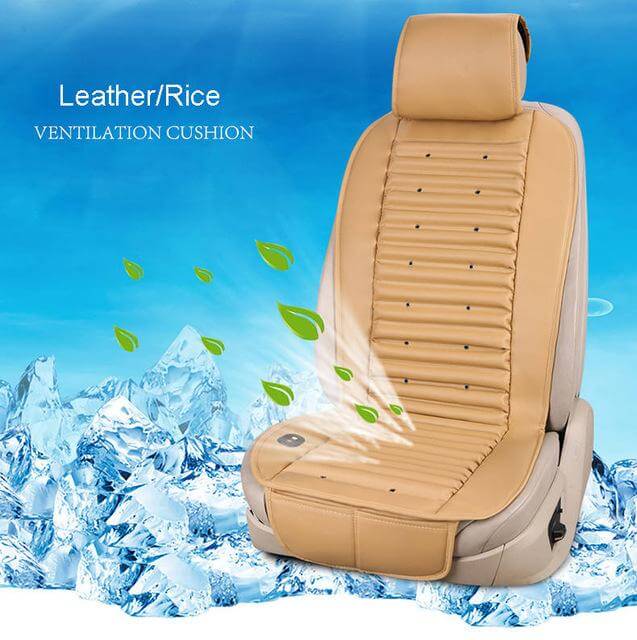Electric Air-Cooled Built-In Fan Car Cushion Seat Cover - MaviGadget
