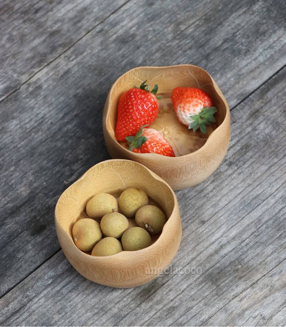 Handmade Natural Bamboo Bowls - MaviGadget
