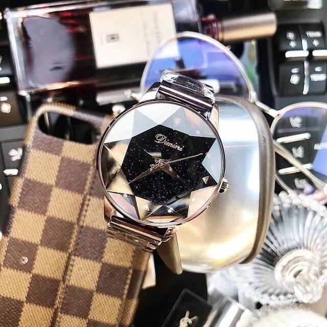 Luxury Stainless Steel Shiny Look Women Watch - MaviGadget