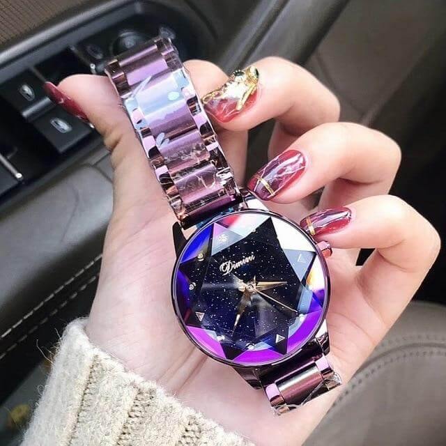 Luxury Stainless Steel Shiny Look Women Watch - MaviGadget