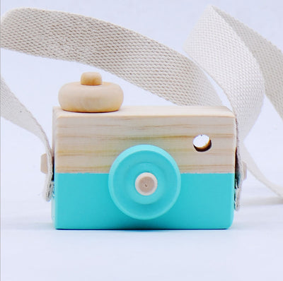 Cute Wooden Camera Hanging Camera - MaviGadget