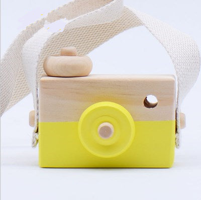 Cute Wooden Camera Hanging Camera - MaviGadget