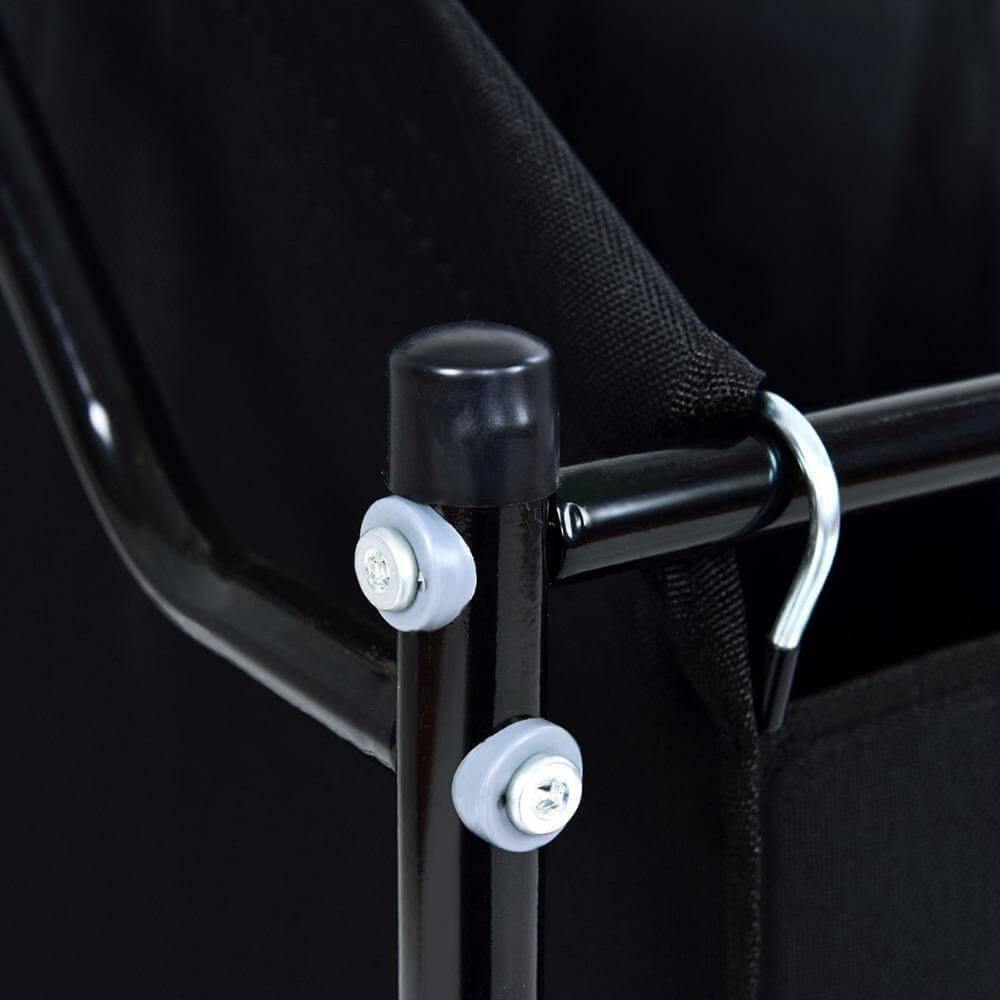 4 Bag Rolling Laundry Bag Sorter Cart Hamper Organizer - MaviGadget