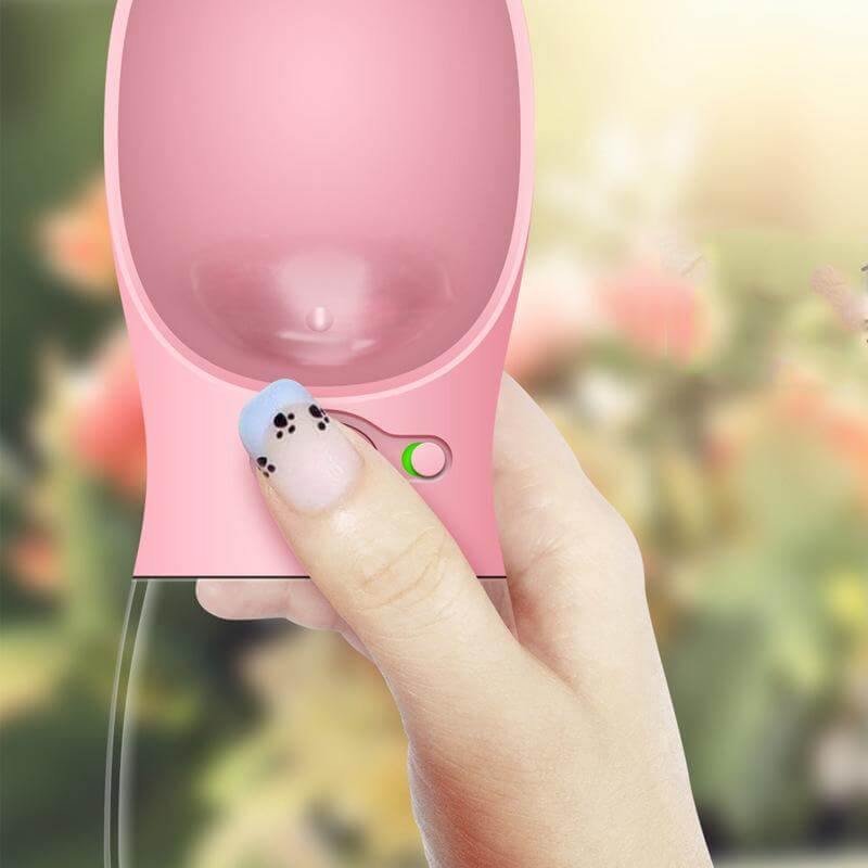 Portable Pet Dog Water Bottle Dispenser for Traveling and Walking - MaviGadget