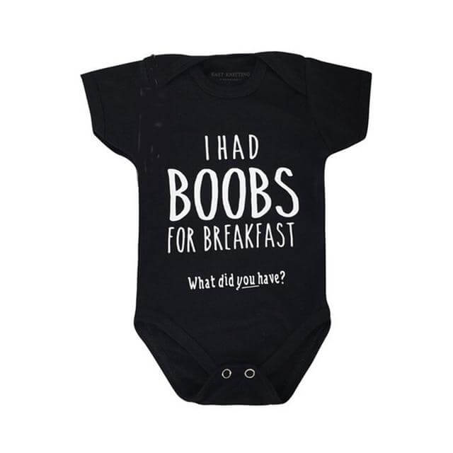 I had Boobs for breakfast what did you have Tshirt - MaviGadget